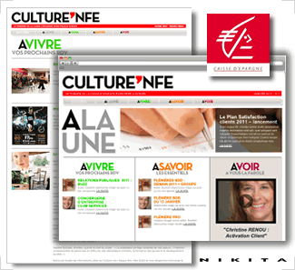 Le WebZine sur l'intranet de la CENFE Le WebZine sur l'intranet de la CENFE
